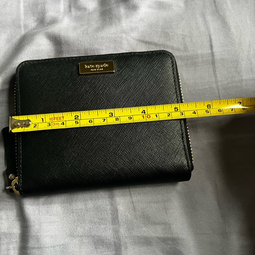 Kate Spade Black Textured Clutch